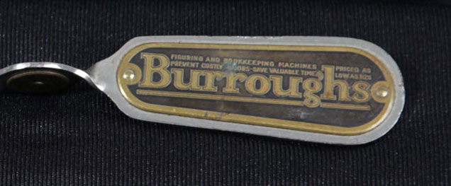 Burroughs Twisted Handle Letter Opener